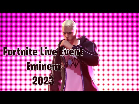 Fortnite Live Event Eminem 2023 [4k60]