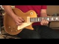 1996 Gibson Les Paul 54 Reissue Custom Shop Part 4 Overdrive