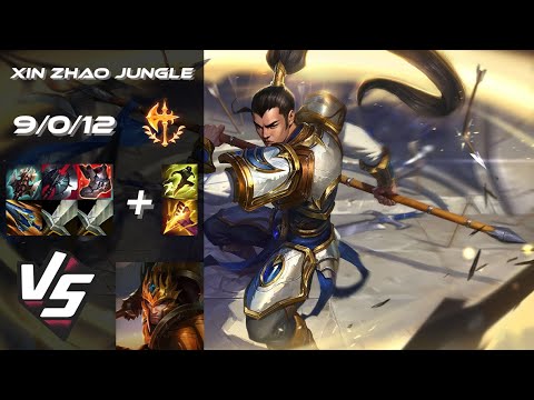JUNGLE Xin Zhao vs Jarvan IV - EU Challenger Patch 25.S2.2
