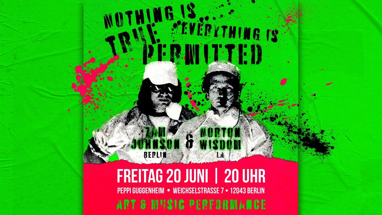 Peppi Guggenheim Berlin Live Concert: Zam Johnson & Norton Wisdom