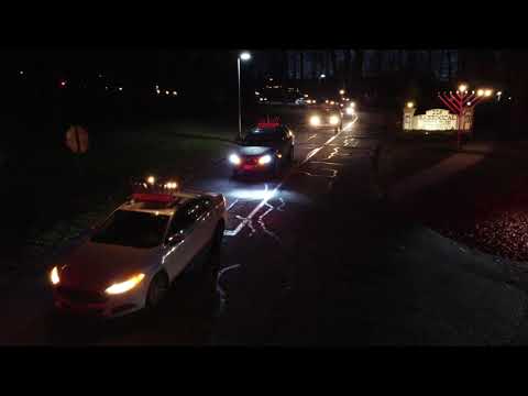 Menorah Parade in Morristown - Chanukah 5782