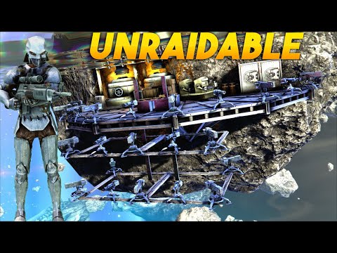 SOLO ARK But I Claim The Most UNTOUCHABLE Location - ARK
