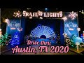 [4K] Texas bucket list | Austin Trail of lights Drive-thru 2020