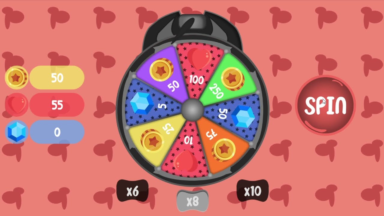 Fortune Spin Wheel - Real Physics Presentation