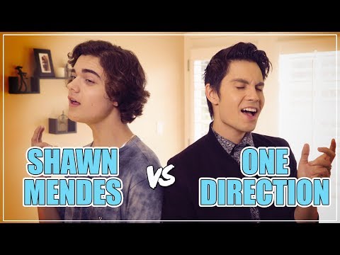 SHAWN MENDES vs ONE DIRECTION Mashup!! ft. Sam Tsui & Alexander Stewart