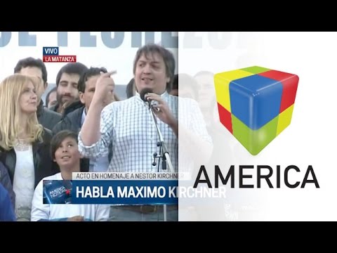 Máximo Kirchner le pidió a Macri que "escuche a la gente"