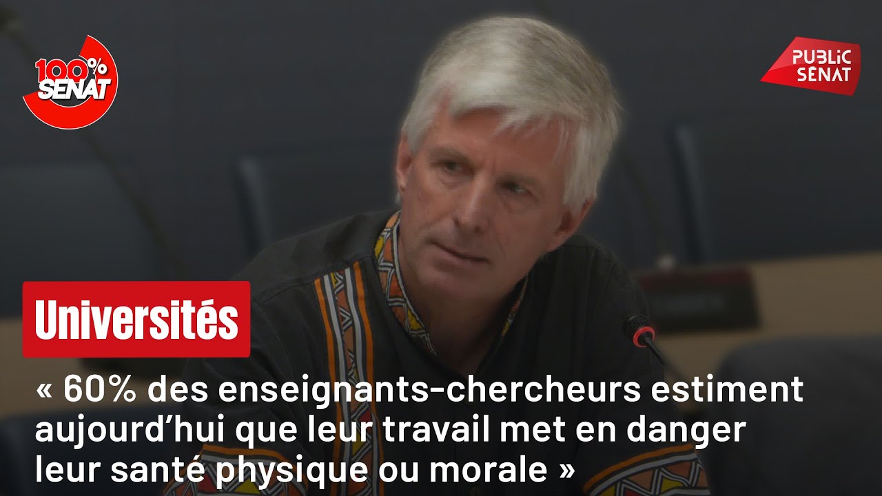 Illustration: Université française : 60% des enseignants-chercheurs en souffrance, le Sénat alerte