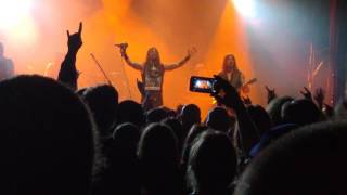 Amorphis live at the Mod Club Toronto. Performing "Hopeless Days". March 18, 2017