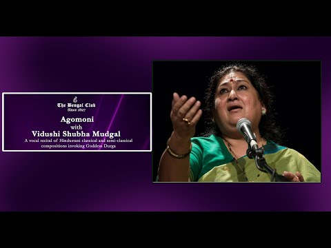 Celebrate Agomoni with Vidushi Shubha Mudgal