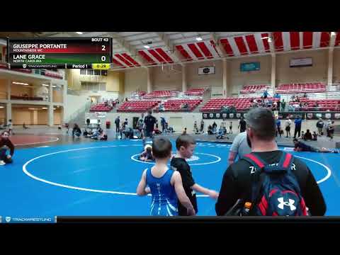 59-61 Lbs Round 2 - Lane Grace, North Carolina Vs Giuseppe Portante, Mountaineer WC 1b17