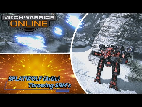 Mechwarrior Online - Splat Wolf aka arctic Wolf!