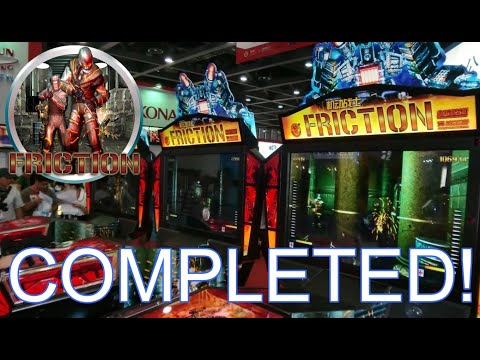 FRICTION! Arcade Game Complete Play Through! - YouTube
