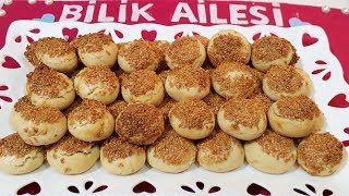 Bayatlamayan minik atıştırmalık susamlı kurabiye - Kurabiye tarifleri