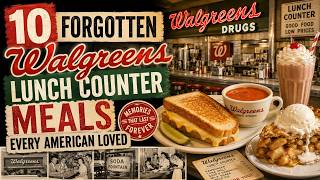 10 FORGOTTEN Walgreens Lunch Counter Foods Nobody Serves Anymore