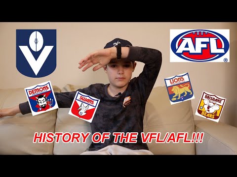 The History of the VFL/AFL!!!!