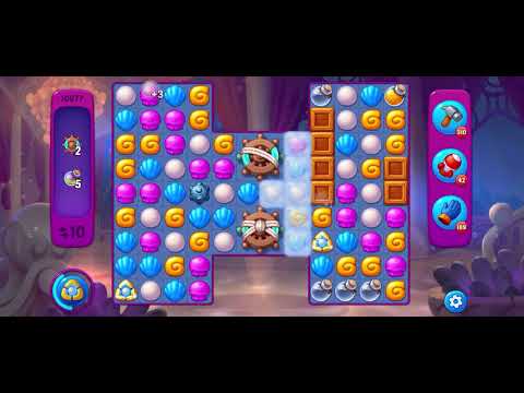 Fishdom Very Hard level 10877 no boosters フィッシュダム ベリーハード