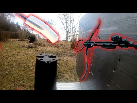 DurchschlagsKRAFT einer ARMBRUST in "Ballistik-Gel/Silikon" - EXPERIMENT