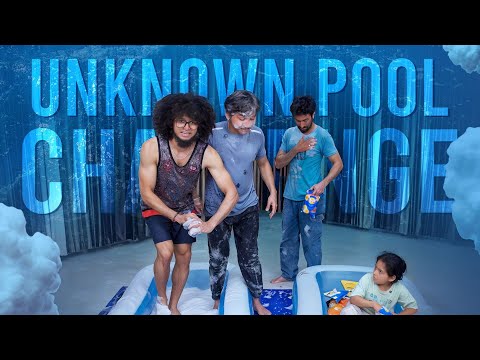 Unknown pool challenge Mudiyan | Paru | keshu|shyam