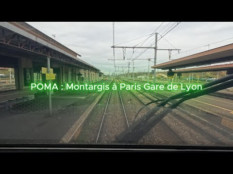 Cab Ride | Ligne R | Montargis à Paris Gare de Lyon