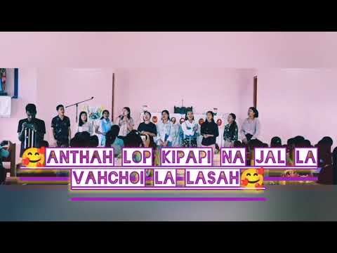 TANGLOU IN VAHCHOI INGE.. KUKI COVER SONG... SRM MOUNT ZION🥰