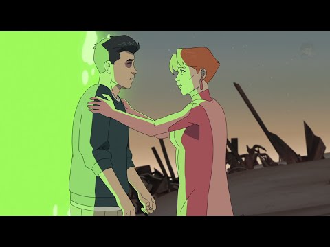 Eve Tells Mark She Love Him and REX ROBOT IS PISSED Invincible Season 2 Episode 8