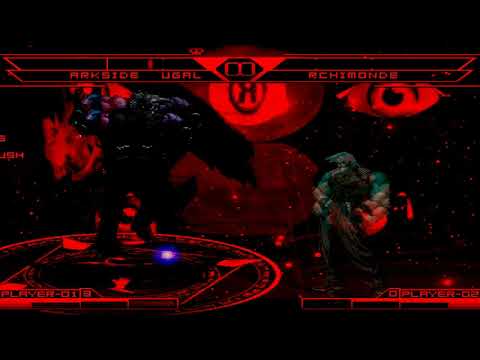 Darkside Rugal TWOH As Me Play Vs Archimonde AI Mugen KOF Legend Match