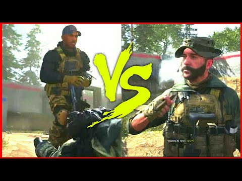 Gaz VS Captain Price Who Has The Best Default Execution Takedown🤔? - Modern Warfare Execution