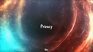 Blue - Privacy