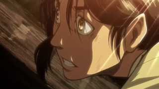 Attack On Titan - Eren Yeager's Mother Dies (English Dub)
