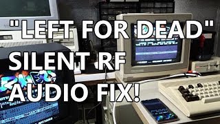 "Left for dead" Commodore 64C RF audio fix