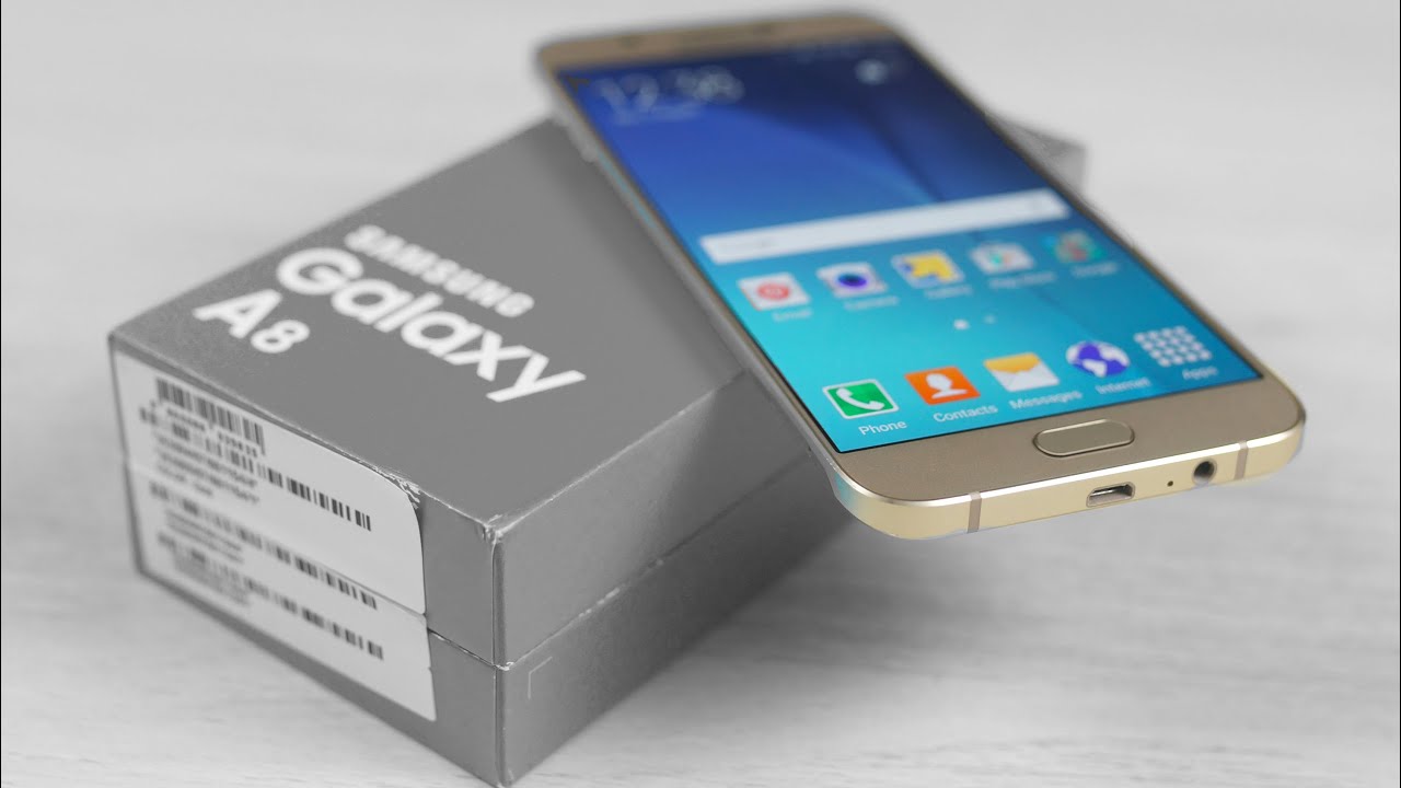 Samsung Galaxy A8 - Unboxing & Hands On!