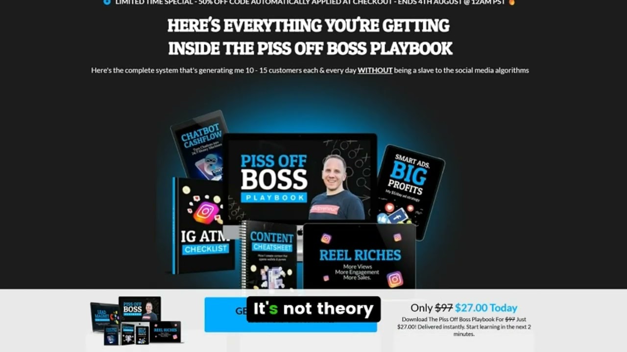 Piss Off Boss Playbook Review - Is Adam Duke's PDF Legit?