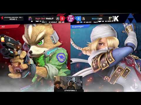Litvitational 2 - Light (Fox) vs. WebbJP (Sheik) | 08 Mar '24