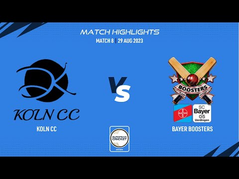 Match 8 - KCC vs BYB | Highlights | ECS Germany, Krefeld | 29 Aug 2023 | ECS23.778