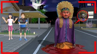 Download lagu Yuta Mio panics because CCTV records scary ONDEL-ONDEL attacking Sakura City 😱 | Sakura School Si... mp3