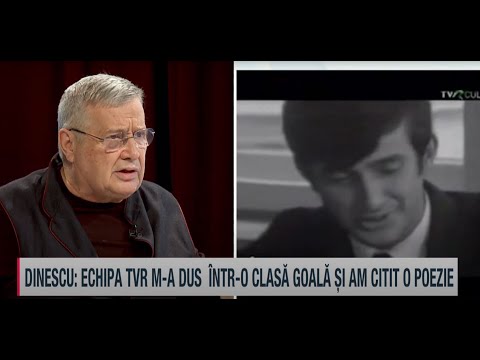 Mircea Dinescu, amintiri și povestiri: primul minut de celebritate!
