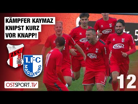 Fighter Kaymaz scores just before the end! Meuselwitz vs. Magdeburg II | Regionalliga Nordost