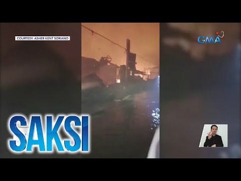 Sunog, sumiklab sa Las Piñas at Parañaque ngayong gabi Saksi