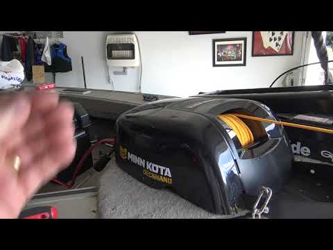 How to Mount The Minn Kota DH 40 Electric Anchor