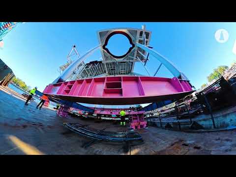 Mostostal Pomorze: Impressive Offshore Structure Sailed Out of Gdańsk