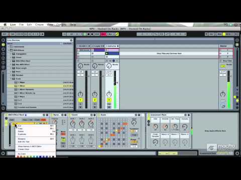 Live 8 207 - Noad Pred's Hooked on Racks - 11: Multi-Chain MIDI Effect Rack