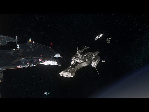 Star Citizen PU (3.13.1) - Bengal Carrier Fly-By & Aegis Javelin Tour - Invictus Launch Week 2951