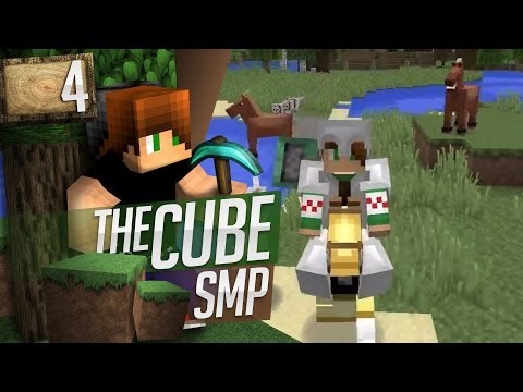 Minecraft: Cube SMP! Ep. 4 - Enchantments and Pets!