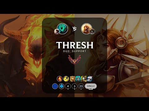Thresh Support vs Leona - EUW Grandmaster Patch 13.1