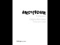 Amsterdam by Gregory Alan Isakov – For String Quartet