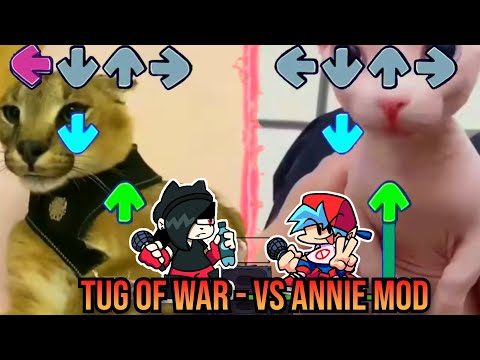Tug of WAR BUT HECKER VS BINGUS- Friday Night Funkin' Custom Animation Mod - VS Annie Mod