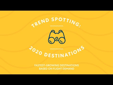 2020年に旅行したいトレンドの旅行先トップ10 (Top 10 Trending Destinations to Travel in 2020)