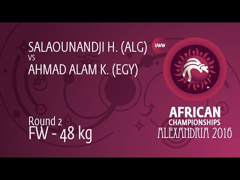 Round 2 FW - 48 kg: H. SALAOUNANDJI (ALG) df. K. AHMAD ALAM (EGY), 0-0