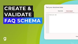 How to Create and Validate Custom FAQ Schema | EASY