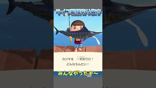 🔵【あつ森】カジキ一本釣りキャンペーン｜謎の歌｜ #あつ森